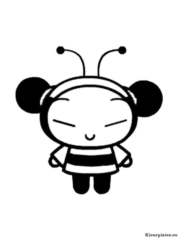 Pucca kleurplaten