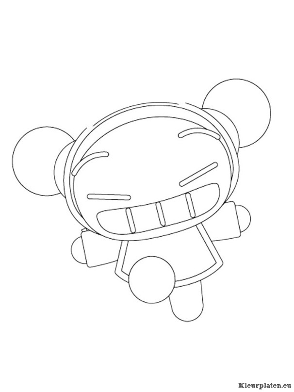 Pucca kleurplaten