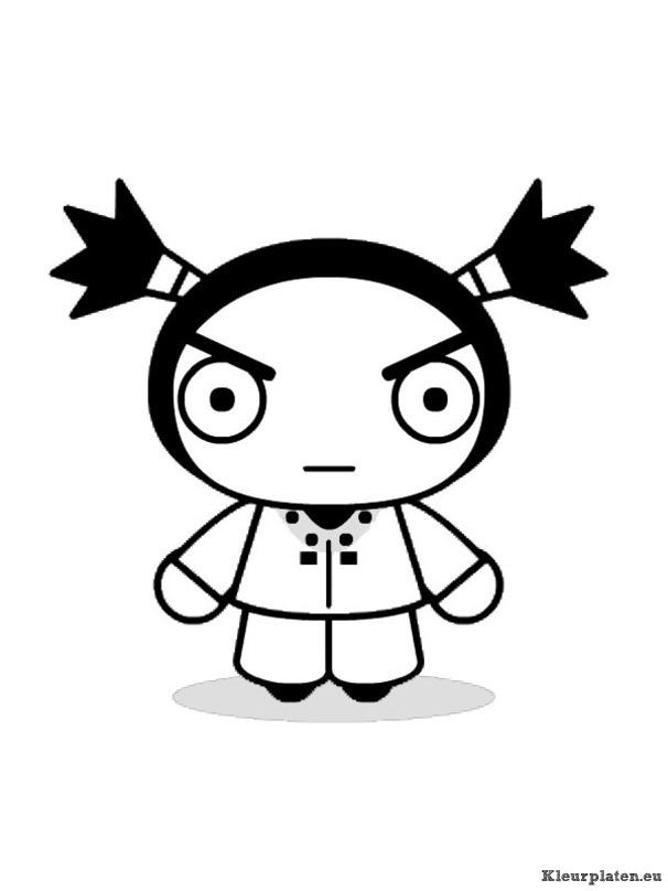Pucca kleurplaten