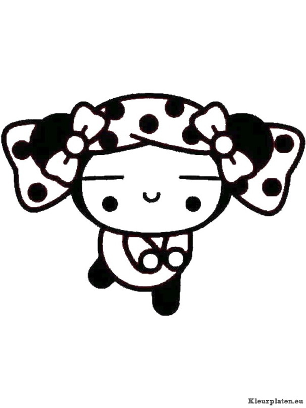 Pucca kleurplaten