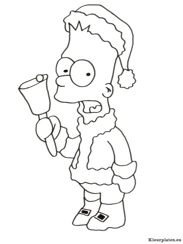 Simpsons kleurplaten