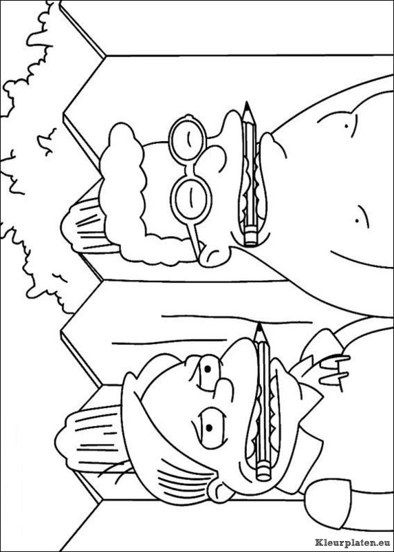 Simpsons kleurplaten