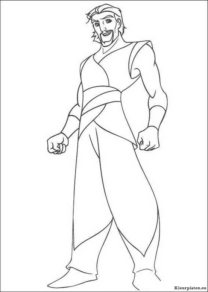 Sinbad kleurplaten