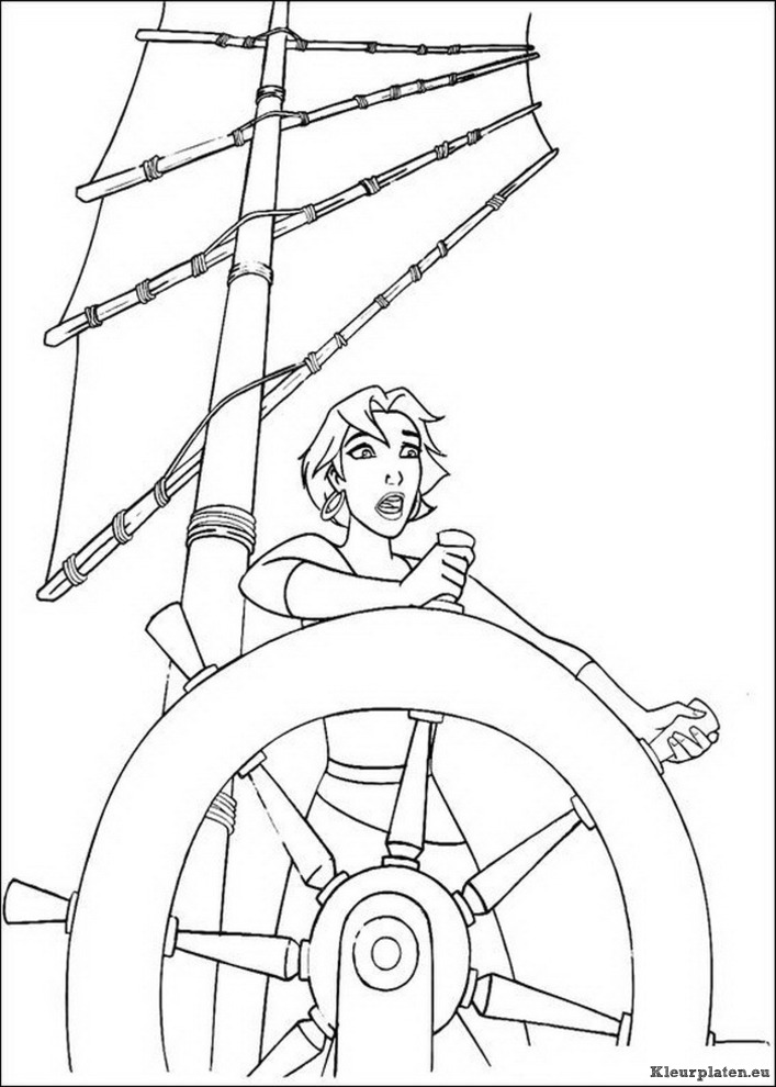 Sinbad kleurplaten