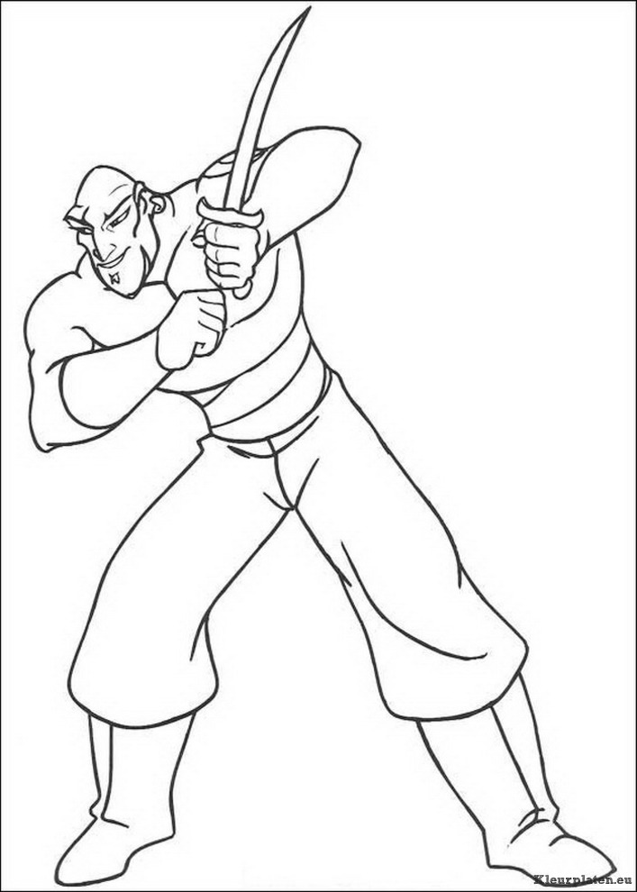 Sinbad kleurplaten