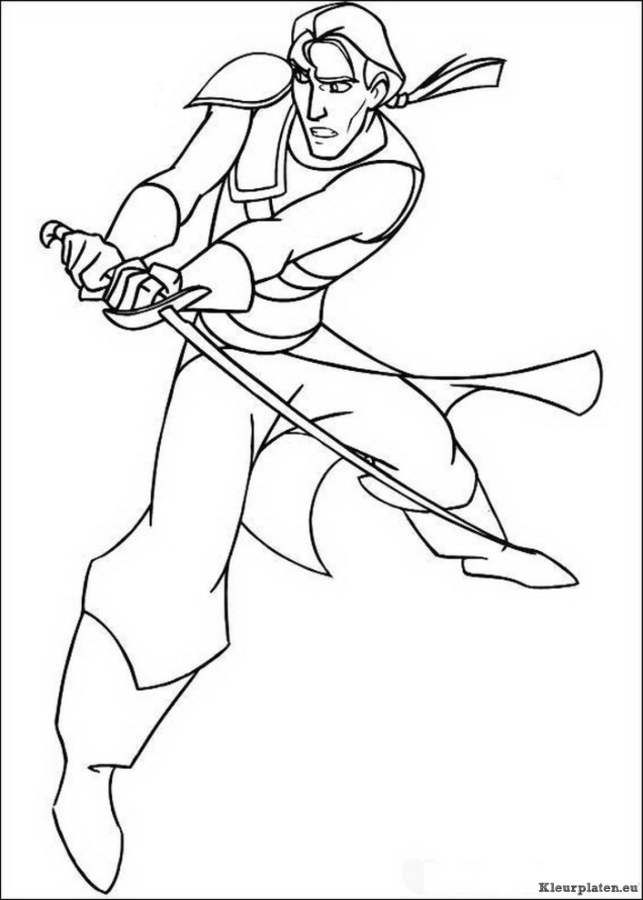 Sinbad kleurplaten