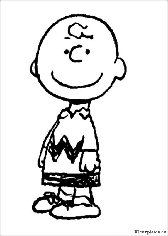Snoopy kleurplaten