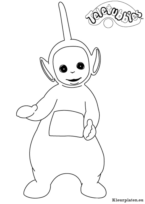 Teletubbies kleurplaten