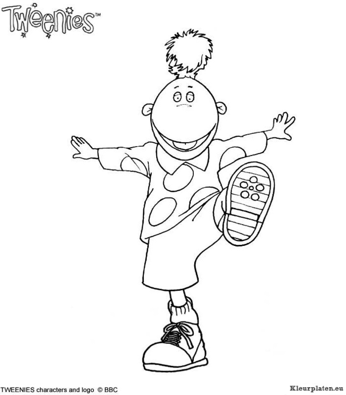 Tweenies kleurplaten