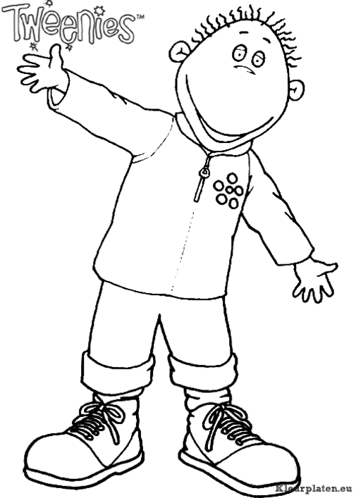Tweenies kleurplaten