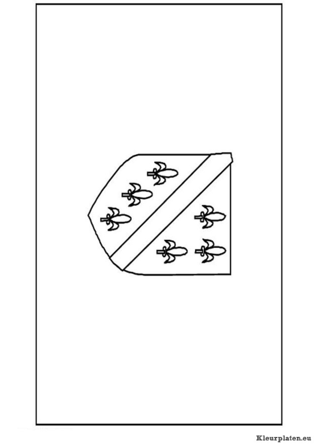 Vlaggen kleurplaten