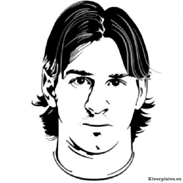 Voetbal kleurplaten
