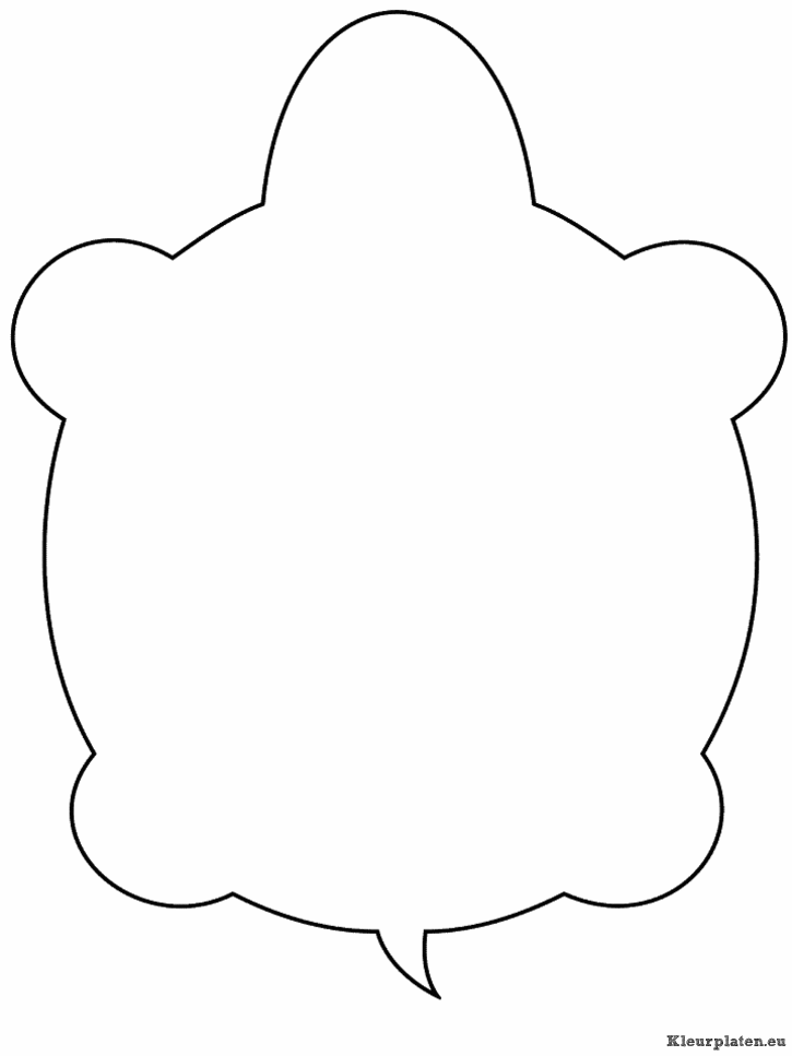Vormen kleurplaten