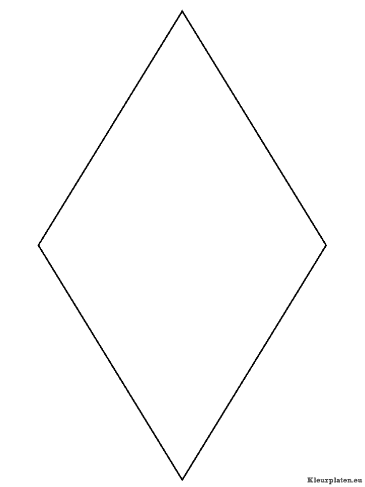 Vormen kleurplaten