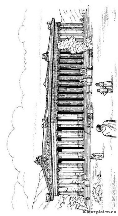 Wereld wonder ii kleurplaten