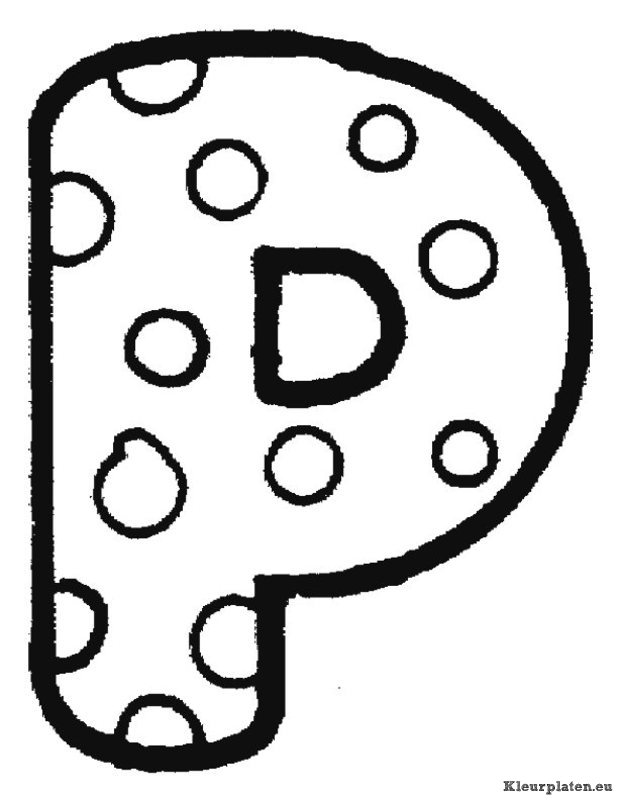 Alfabet kleurplaten