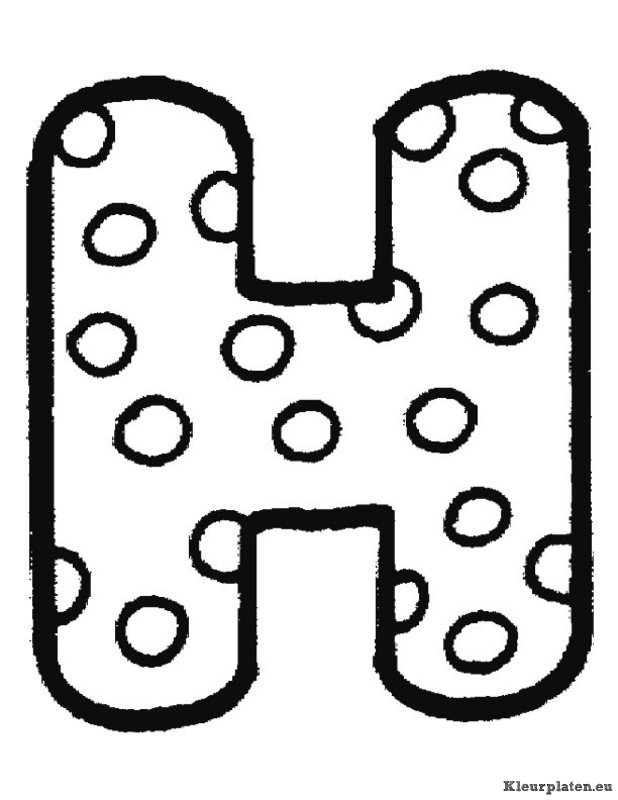Alfabet kleurplaten