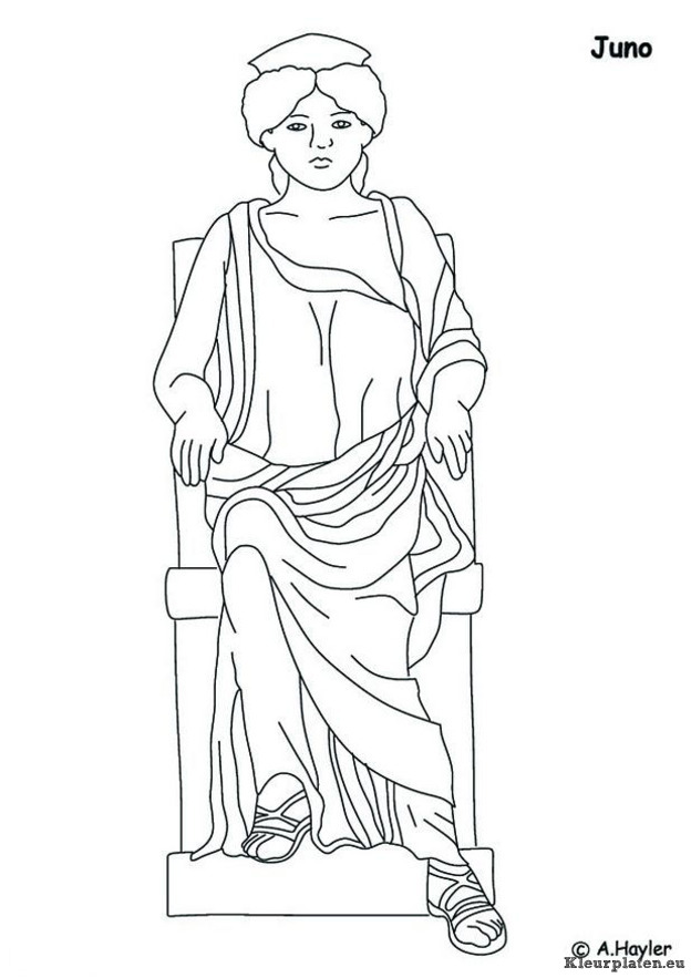 Romeinse tijd kleurplaat