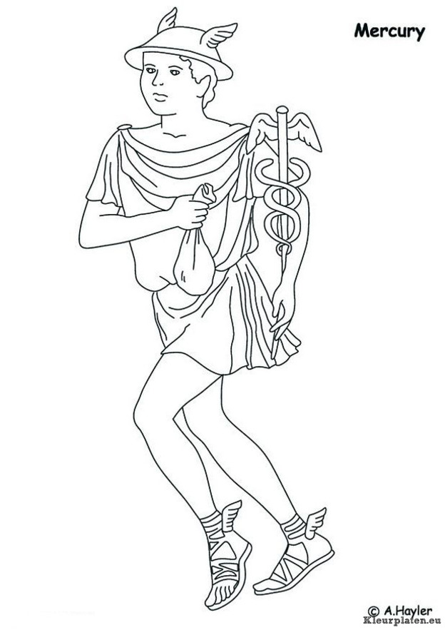 Romeinse tijd kleurplaten