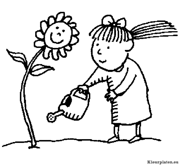 Lente kleurplaten