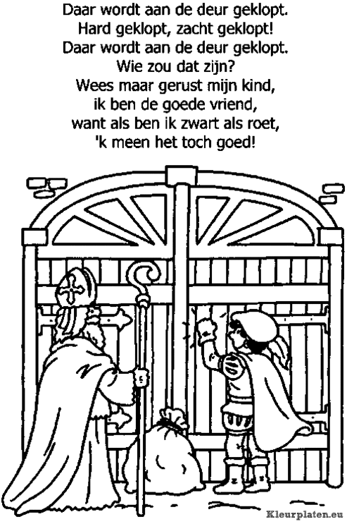 Daar wordt aan de deur geklopt