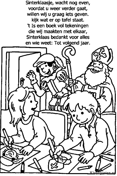 Sinterklaasje wacht nog even