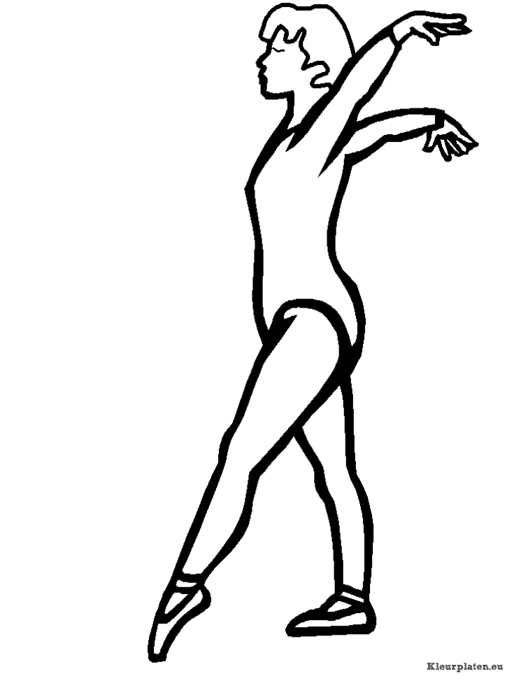 Ballet kleurplaten