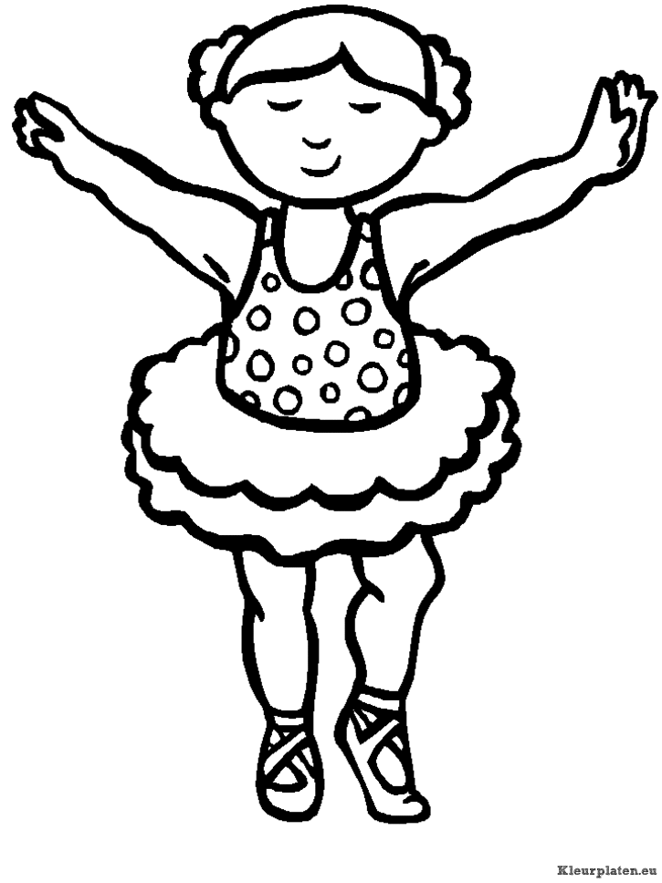 Ballet kleurplaten