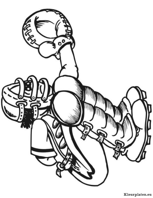Honkbal kleurplaten