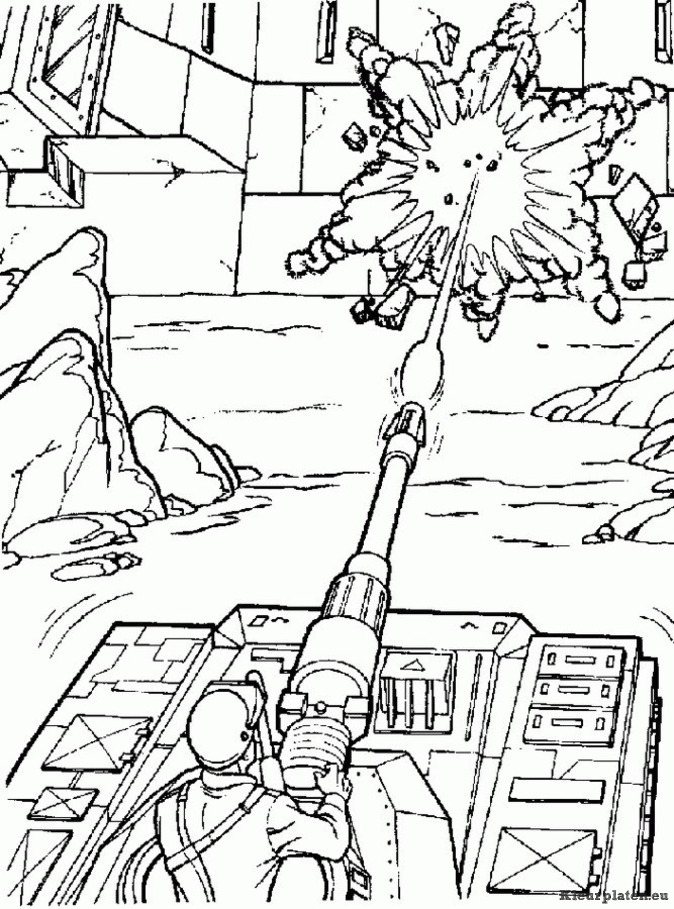 Action man kleurplaten