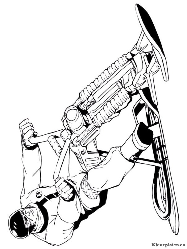 Action man kleurplaten