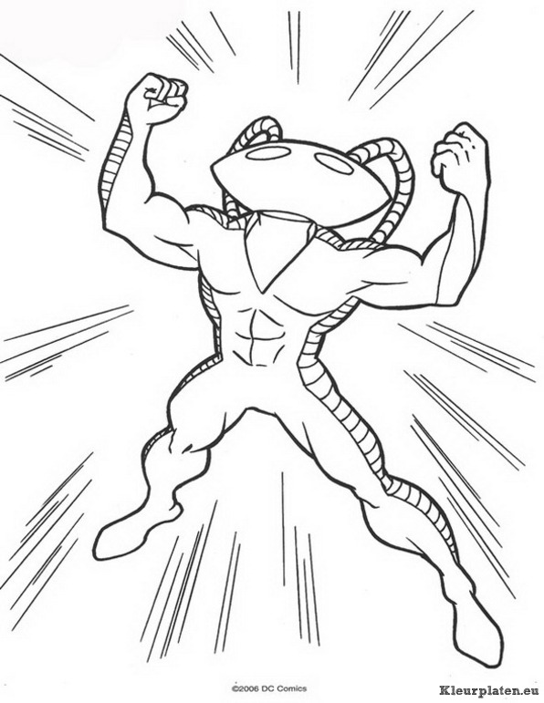 Aquaman kleurplaten