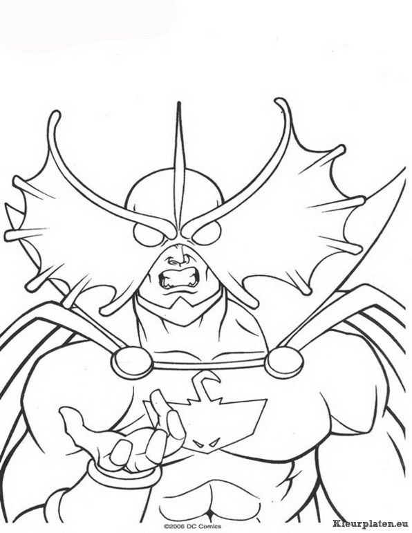 Aquaman kleurplaten