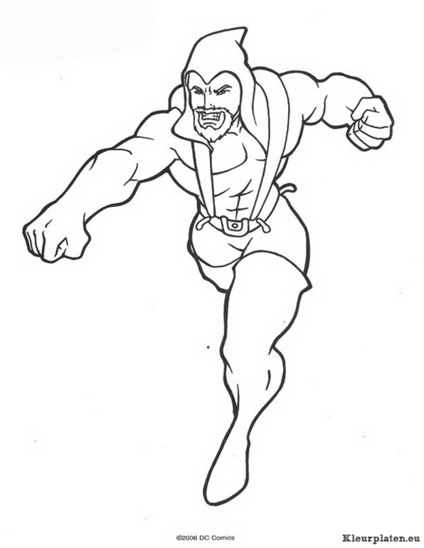 Aquaman kleurplaten