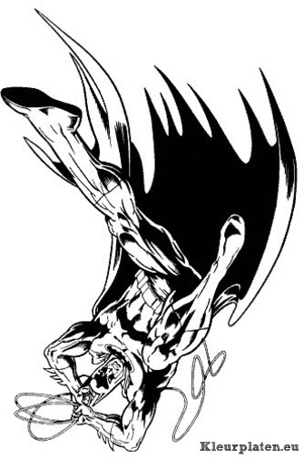 Batman kleurplaten