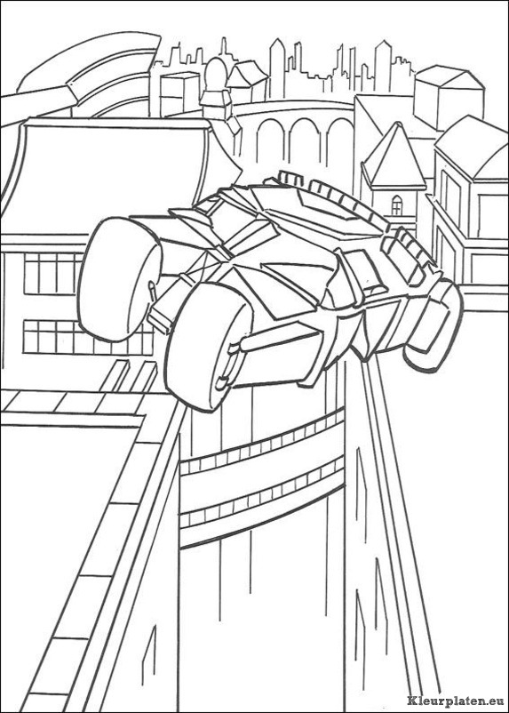 Batman kleurplaten