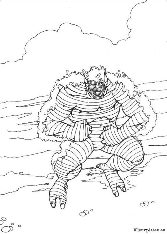 Hulk kleurplaten