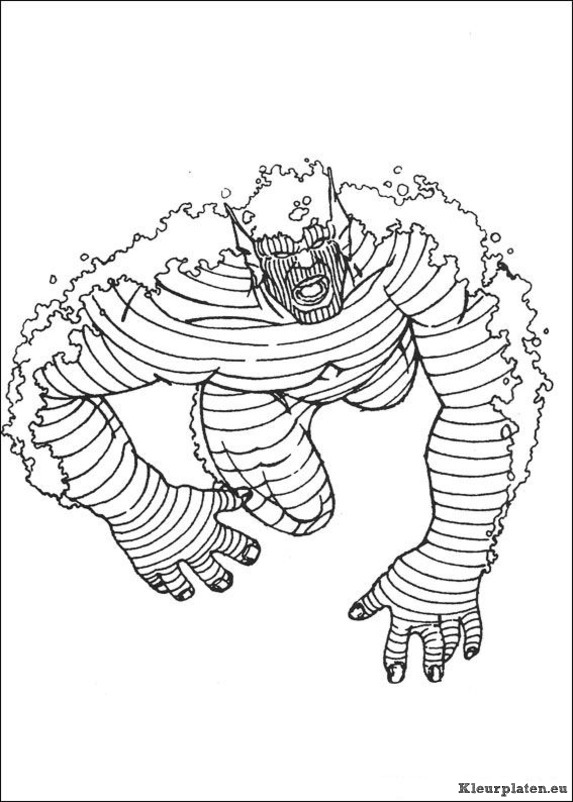 Hulk kleurplaten