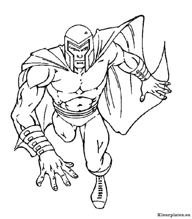 X men kleurplaten