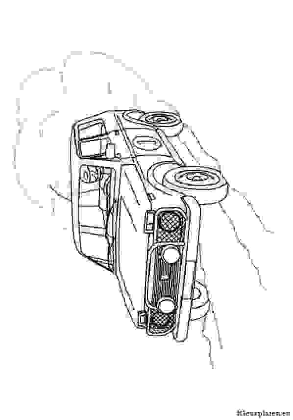 Auto kleurplaten