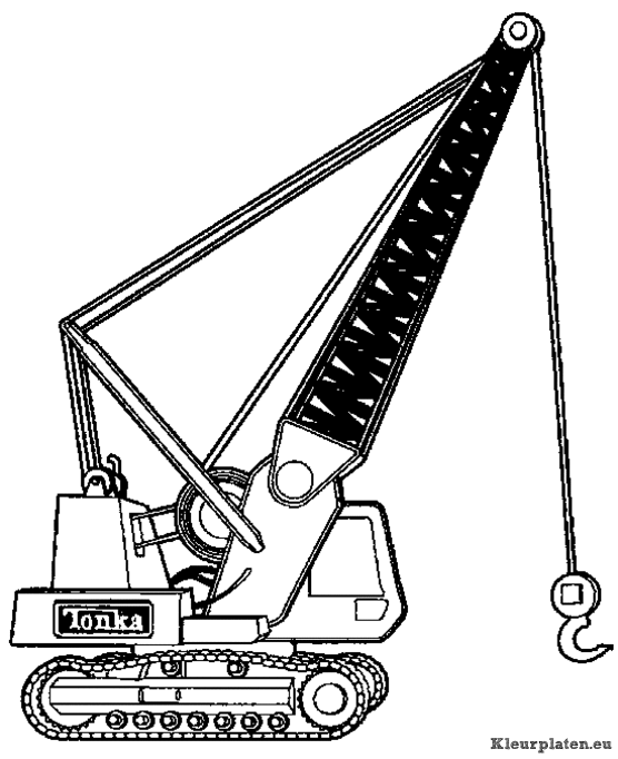 Machines kleurplaten