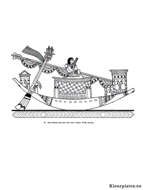 Egypte kleurplaten