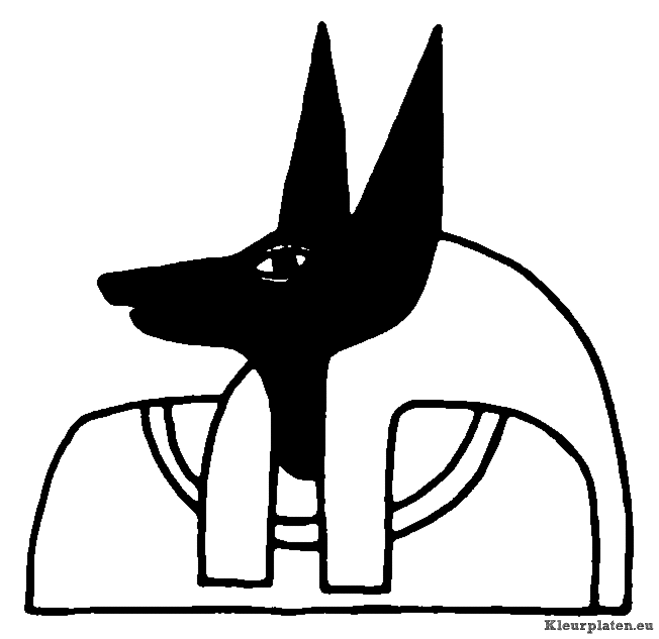Egypte kleurplaten