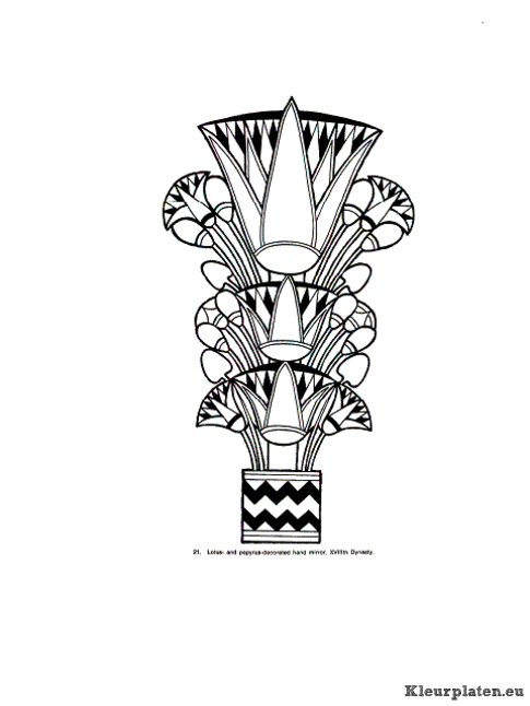 Egypte kleurplaten
