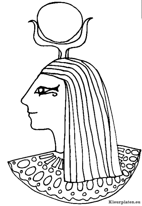 Egypte kleurplaten
