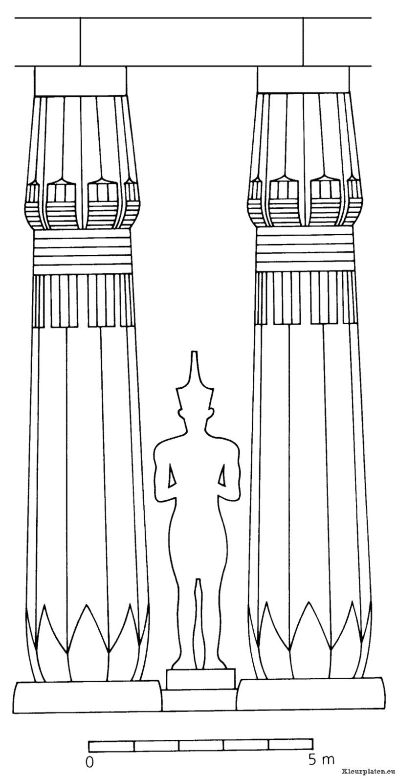 Egypte kleurplaten