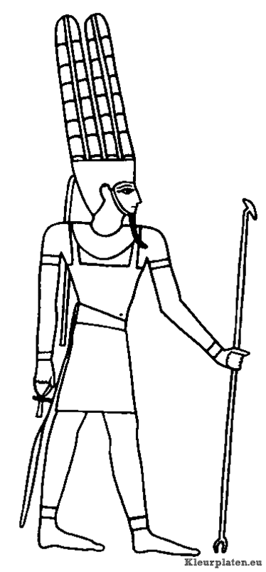 Egypte kleurplaten