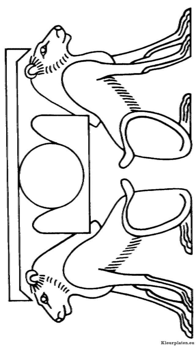 Egypte kleurplaten