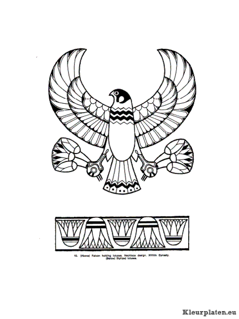 Egypte kleurplaten
