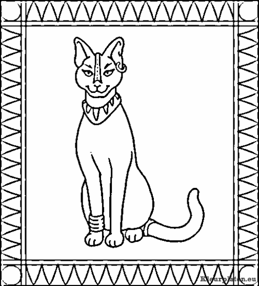 Egypte kleurplaten